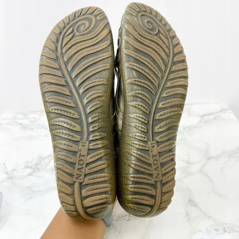 Naot Rongo Mary Jane Slingback Koru‎ Brass Womens 10 EU 41